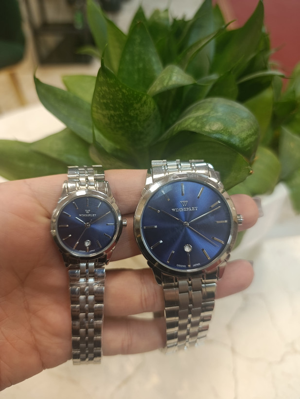ساعت ست ویمبرلی صفحه سرمه ای مدل WB-CS324-L